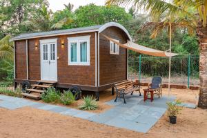 Το κτήριο όπου στεγάζεται  ο ξενώνας