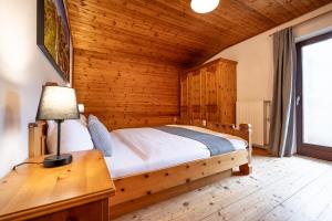 Postel nebo postele na pokoji v ubytování Ferienhaus Waldwinkl