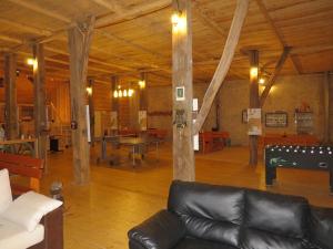 Posezení v ubytování Grange d'Anjeux Bed & Breakfast