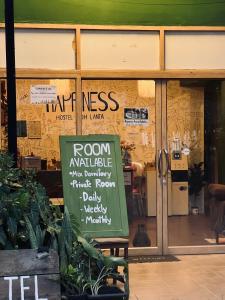 Certifikát, hodnocení, plakát nebo jiný dokument vystavený v ubytování Happiness Hostel