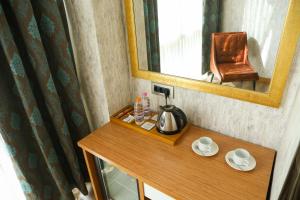 Coffee and tea making facilities at The Hera Platinum Hotel