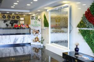 The lobby or reception area at The Hera Platinum Hotel