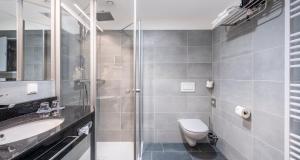 Koupelna v ubytování PLAZA Residence Wiener Neustadt