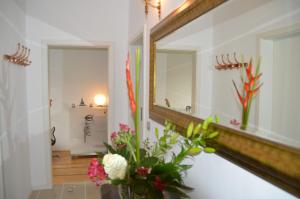 Ένα μπάνιο στο Wohlfühl Apartments Leipzig +61 φωτογραφίες