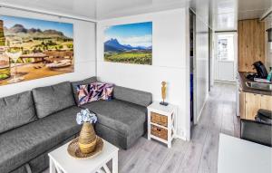 Χώρος καθιστικού στο Havenlodge 13 Naarden