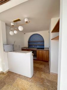 Kuchyň nebo kuchyňský kout v ubytování Casa Bugó Arsenal