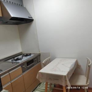 Η κουζίνα ή μικρή κουζίνα στο kyoka house池袋至近