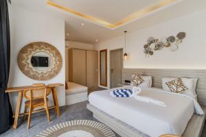 Postel nebo postele na pokoji v ubytování Luxury Villa 2br In Canggu + 28 fotografií