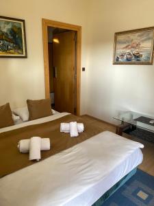 Hotel Fobra客房内的一张或多张床位