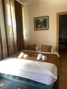 Hotel Fobra客房内的一张或多张床位