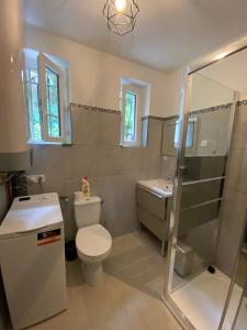 Ένα μπάνιο στο R1G-120 m plage-2 ch-jardin +33 φωτογραφίες