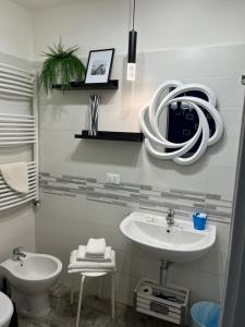 Koupelna v ubytování B&B Comacchio