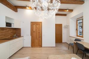 Η κουζίνα ή μικρή κουζίνα στο St Anne studio