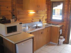 Kuchyň nebo kuchyňský kout v ubytování Alpine Lodge Motel + 37 fotografií
