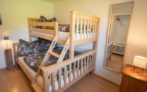 Postel nebo postele na pokoji v ubytování Haus Statz 48