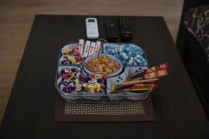 度假屋内部或周边提供的食物