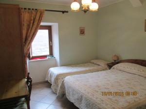 Postel nebo postele na pokoji v ubytování Anticarua B&B
