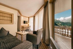 Widok na góry z tego hotelu