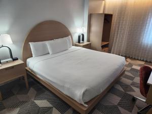 Кровать или кровати в номере Miami International Airport Hotel