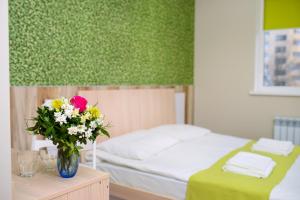Postel nebo postele na pokoji v ubytování Urban Hotel