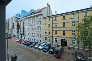 Budynek, w którym mieści się apartament