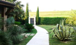 Zahrada ubytování B&B "Corte San Tomaso"