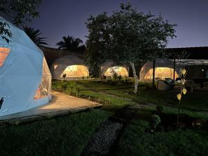 En have udenfor Glamping Jardin de las Hadas