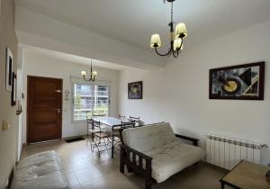 Et opholdsområde på Duplex en Pinamar