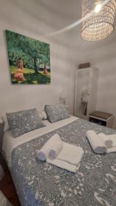 Cama ou camas em um quarto em Casarão AL