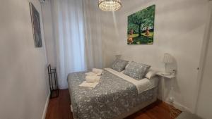 Cama ou camas em um quarto em Casarão AL