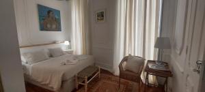 Cama ou camas em um quarto em Casarão AL