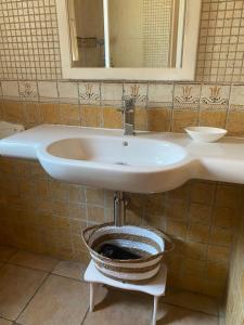 Koupelna v ubytování Apartamentos Fogaron