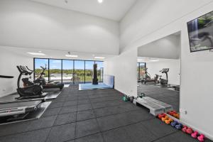מרכז הכושר ו/או מתקני הכושר ב-Indoor Pool Gym: Modern Hideout 12-Min From CBD