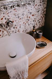Koupelna v ubytování Residenza Menta CASA GUARNONE