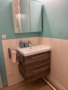 Ένα μπάνιο στο Maghy Appart à Strasbourg