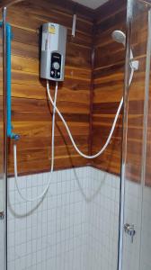 Koupelna v ubytování Tibet Restaurant and Hostel