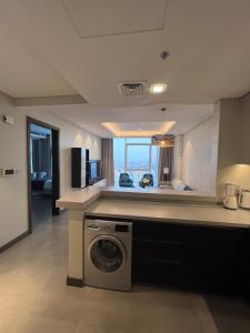 Cozy Stay tesisinde mutfak veya mini mutfak