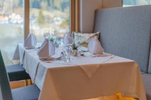 Istumisnurk majutusasutuses Hotel Forellenhof