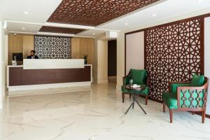 Tibet Hotel的休息区