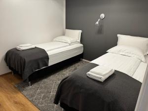Voodi või voodid majutusasutuse The Vík Inn by Ourhotels toas
