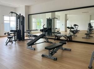 Fitness centrum a/nebo fitness zařízení v ubytování Taiping Lake Garden 3BR Homestay with WiFi & Netflix