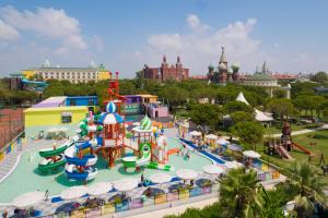 an amusement park with a water park at Kremlin Palace in Lara