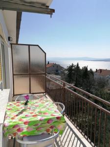 Balkón nebo terasa v ubytování Apartments Olgi