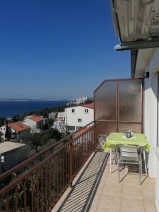 Balkón nebo terasa v ubytování Apartments Olgi