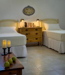 Letto o letti in una camera di Lithia Villas
