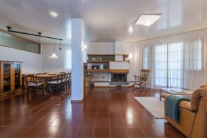 Χώρος καθιστικού στο Villa Micol