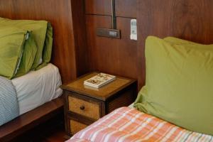 Ein Sitzbereich in der Unterkunft The Yard Hostel Chiang Mai