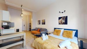 Kuchyňa alebo kuchynka v ubytovaní 252 Suite Majestic - Superbe Appartement à Paris