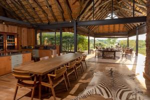 Restaurace v ubytování Royal Jozini Private Game Reserve
