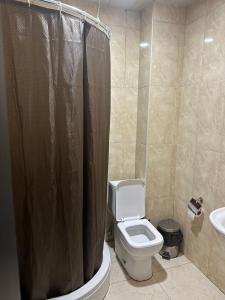 Koupelna v ubytování Hotel Nirvana